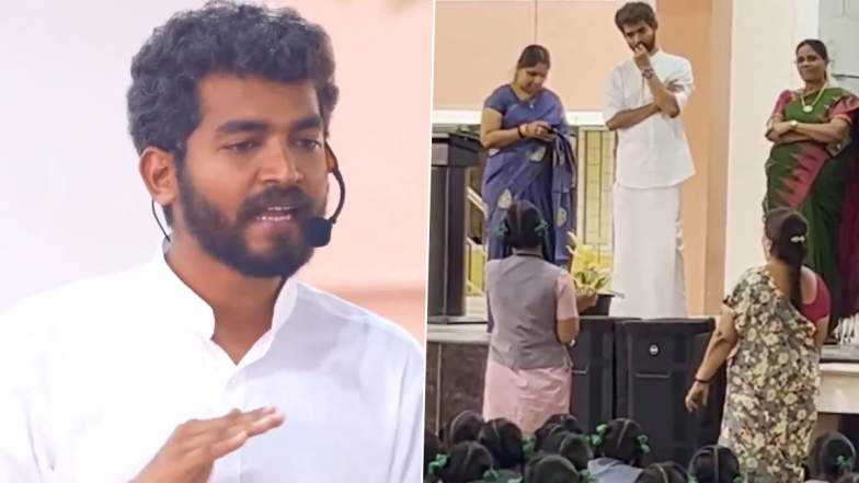 Anbil Mahesh Poyyamozhi: சென்னை அரசு பள்ளியில் சர்ச்சைக்குரிய ஆன்மீக சொற்பொழிவு விவகாரம்; பள்ளிக்கல்வித்துறை அமைச்சர் உறுதி.!