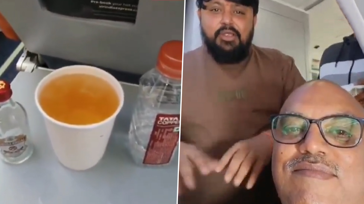 Surat-Bangkok Flight: 4 மணிநேர பயணத்தில் 15 லிட்டர் சரக்கை காலி செய்த குடிமகன்கள்.. வீடியோ வைரல்..!