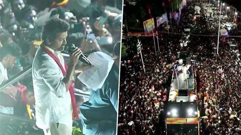 Karur Stampede Death | தவெக விஜய் கரூர் கூட்ட நெரிசல் மரணம் (Photo Credit: YouTube)