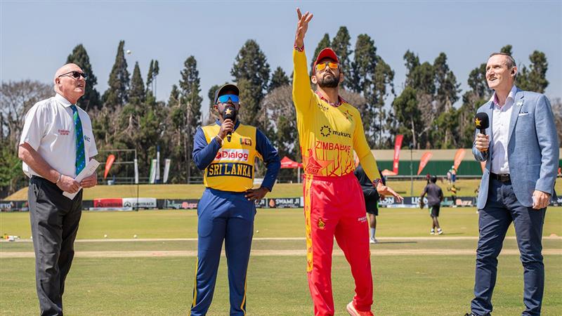 ZIM Vs SL 1st T20I, Toss: ஜிம்பாப்வே - இலங்கை முதலாவது டி20 போட்டி.. இலங்கை டாஸ் வென்று பவுலிங் தேர்வு..!