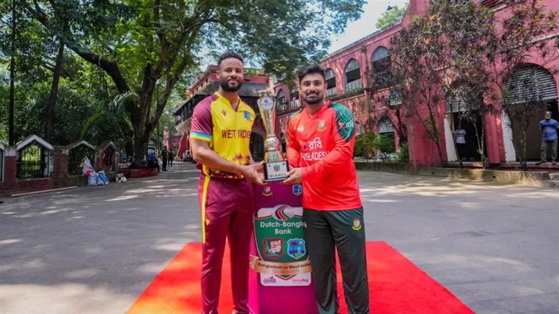 BAN Vs WI 1st T20I, Toss: வங்கதேசம் - வெஸ்ட் இண்டீஸ் முதலாவது டி20ஐ.. டாஸ் வென்று வெஸ்ட் இண்டீஸ் பேட்டிங் தேர்வு..!