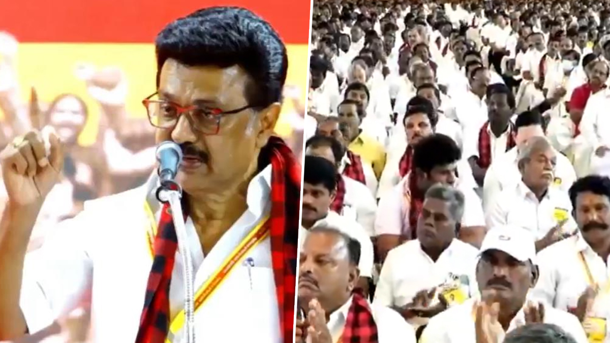 MK Stalin: திராவிட மாடல் 2.0 ஆட்சி.. தமிழ்நாட்டை நிரந்தரமாக ஆளும் தகுதி திமுகவுக்கே - மு.க.ஸ்டாலின் சூளுரை.!