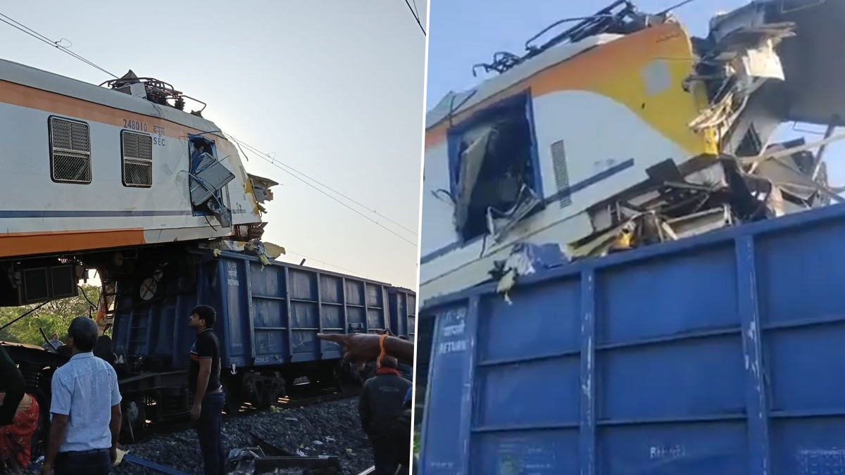 Big Breaking: அந்தரத்தில் தொங்கிய ரயில் பெட்டி.. பயணிகள் இரயில் - சரக்கு இரயில் மோதி கோர விபத்து.. சத்தீஸ்கரில் பயங்கரம்.. 10 பேர் பலி., பலர் படுகாயம்.!